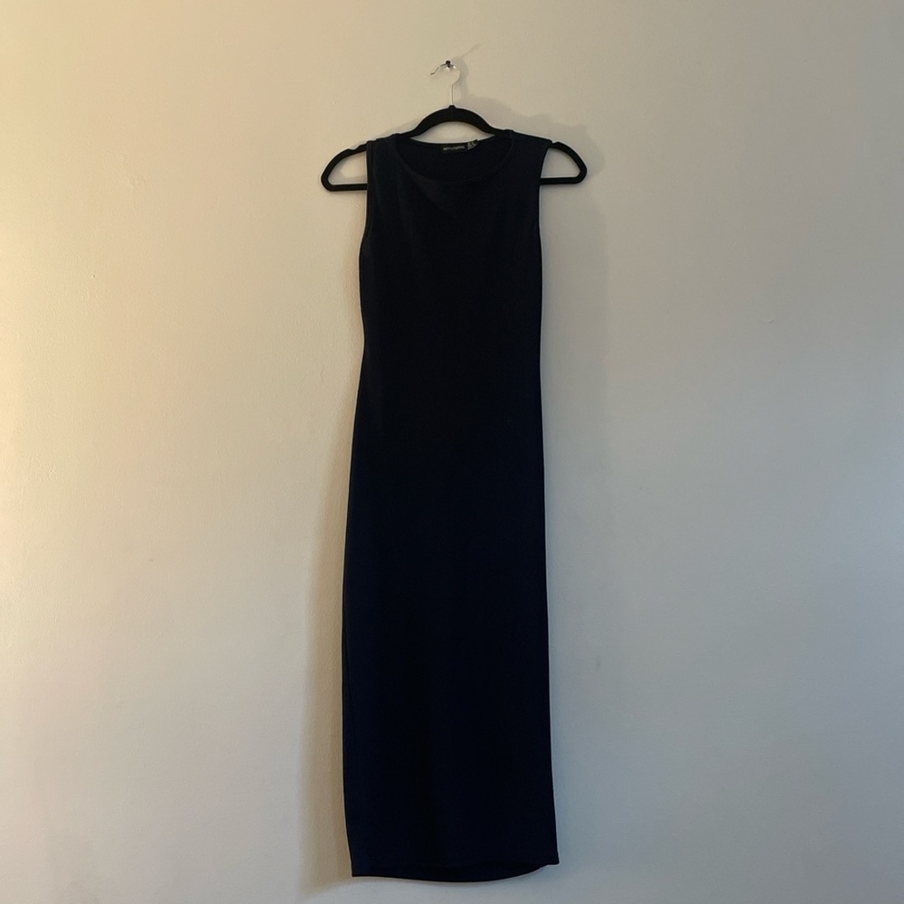 Pretty Little Thing navy dress
